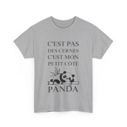 Tee shirt Unisex Panda idée cadeau humour drôle amusant Homme/Femme