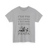 Tee shirt Unisex Panda idée cadeau humour drôle amusant Homme/Femme