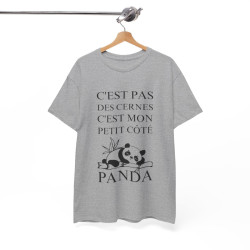 Tee shirt Unisex Panda idée cadeau humour drôle amusant Homme/Femme