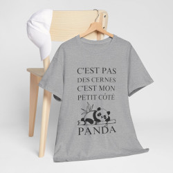 Tee shirt Unisex Panda idée cadeau humour drôle amusant Homme/Femme