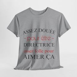 Tee shirt Femme Directrice idée cadeau humour drôle amusant rigolo