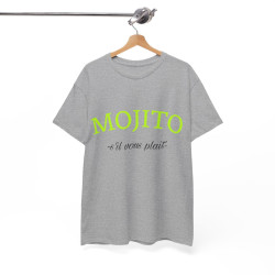 Tee shirt Unisex Mojito s'il vous plait idée cadeau humour drôle amusant Homme/Femme
