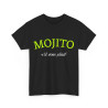 Tee shirt Noir Unisex Mojito s'il vous plait idée cadeau amusant drôle humour Homme/Femme
