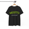 Tee shirt Noir Unisex Mojito s'il vous plait idée cadeau amusant drôle humour Homme/Femme