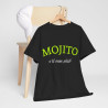 Tee shirt Noir Unisex Mojito s'il vous plait idée cadeau amusant drôle humour Homme/Femme