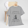 Tee shirt Unisex Mon chat a dit non idée cadeau humour drôle amusant Homme/Femme