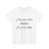 Tee shirt Unisex J'ai pas l'air mais je m'en fou idée cadeau humour drôle amusant Homme/Femme