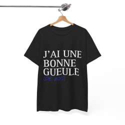 Tee shirt Noir  Unisex J'ai...