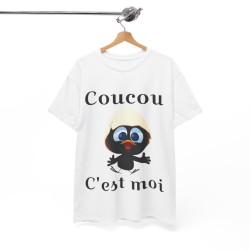 Tee shirt Unisex Caliméro Coucou c'est moi Homme/Femme