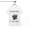 Tee shirt Unisex Caliméro Coucou c'est moi Homme/Femme