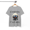 Tee shirt Unisex Caliméro Coucou c'est moi Homme/Femme