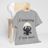 Tee shirt Unisex Caliméro Coucou c'est moi Homme/Femme