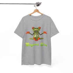 Tee shirt Unisex Grenouille Yoga Zen Homme/Femme