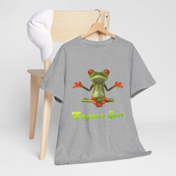 Tee shirt Unisex Grenouille Yoga Zen Homme/Femme