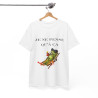 Tee shirt Unisex Je ne pense qu'à ça grenouille idée cadeau humour drôle amusant Homme/Femme