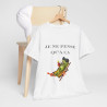 Tee shirt Unisex Je ne pense qu'à ça grenouille idée cadeau humour drôle amusant Homme/Femme