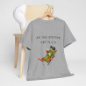 Tee shirt Unisex Je ne pense qu'à ça grenouille idée cadeau humour drôle amusant Homme/Femme
