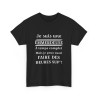Tee shirt Noir  Femme Je suis une emmerdeuse Idée cadeau humour drôle amusant