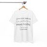 Tee shirt Unisex Perfection idée cadeau humour drôle amusant Homme/Femme