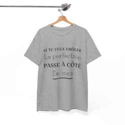 Tee shirt Unisex Perfection idée cadeau humour drôle amusant Homme/Femme
