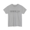 Tee shirt Unisex Cherche CDI idée cadeau humour drôle amusant Homme/Femme