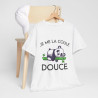 Tee shirt Unisex Je me la coule douce panda idée cadeau humour drôle amusant Homme/Femme