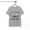 Tee shirt Unisex Je me la coule douce panda idée cadeau humour drôle amusant Homme/Femme