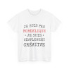Tee shirt Femme Bordélique Idée cadeau humour drôle amusant