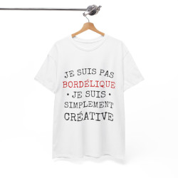 Tee shirt Femme Bordélique Idée cadeau humour drôle amusant