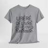 Tee shirt Homme Libéré Délivré Retraité idée cadeau humour drôle amusant retraite