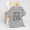 Tee shirt Homme Libéré Délivré Retraité idée cadeau humour drôle amusant retraite