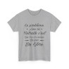 Tee shirt Unisex Retraite idée cadeau humour drôle amusant Homme/Femme