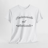 Tee shirt Femme Mademoiselle est attachiante idée cadeau humour drôle amusant