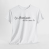 Tee shirt Unisex Le Bonheur d'être avec toi idée cadeau citation
