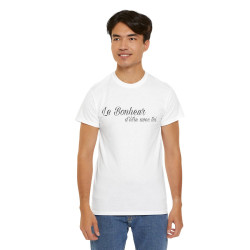 Tee shirt Unisex Le Bonheur d'être avec toi idée cadeau citation