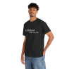 Tee shirt Noir  Unisex Le Bonheur d'être avec toi idée cadeau citation