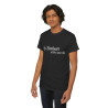 Tee shirt Noir  Unisex Le Bonheur d'être avec toi idée cadeau citation