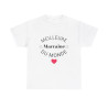 Tee shirt Femme Meilleur marraine du monde idée cadeau amour love coeur