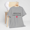 Tee shirt Femme J'peux pas jsuis marraine idée cadeau humour amour love coeur