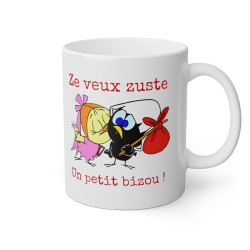 Mug Caliméro Ze veux zuste...