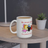 Mug Caliméro Ze veux zuste un petit bizou ! Idée cadeau humour drôle amusant tasse