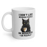Mug Chat I don't like morning people idée cadeau humour drôle amusant