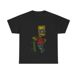 Tee shirt Unisex Bart Simpson écriture