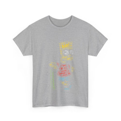 Tee shirt Unisex Bart Simpson écriture