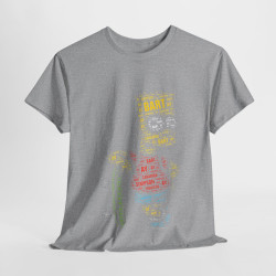 Tee shirt Unisex Bart Simpson écriture