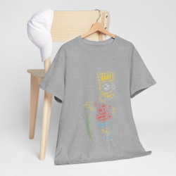 Tee shirt Unisex Bart Simpson écriture