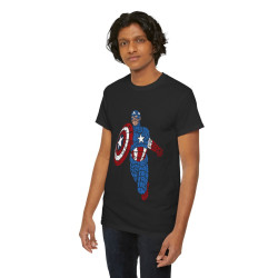 Tee shirt Unisex Captain america