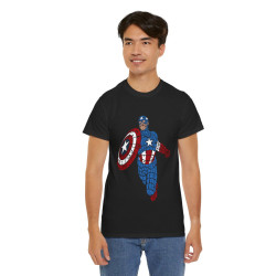 Tee shirt Unisex Captain america