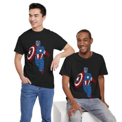 Tee shirt Unisex Captain america
