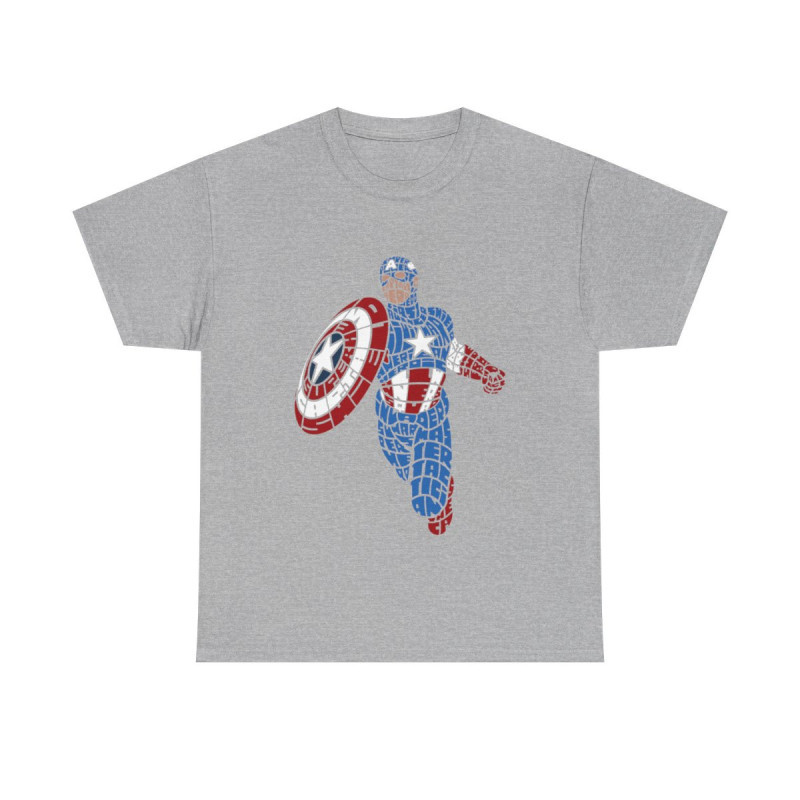 Tee shirt Unisex Captain america
